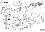 Bosch 0 601 345 641 GWS 9-150 C Angle Grinder GWS9-150C Spare Parts